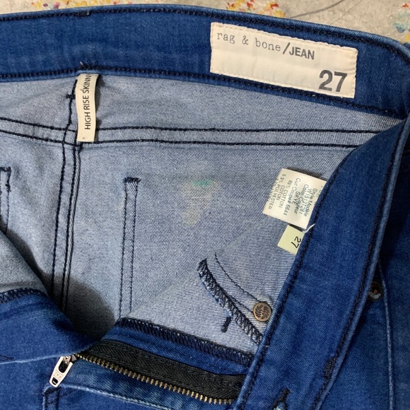 Size 27 rag & bone jeans - SOOO comfortable!! - Picture 3 of 7